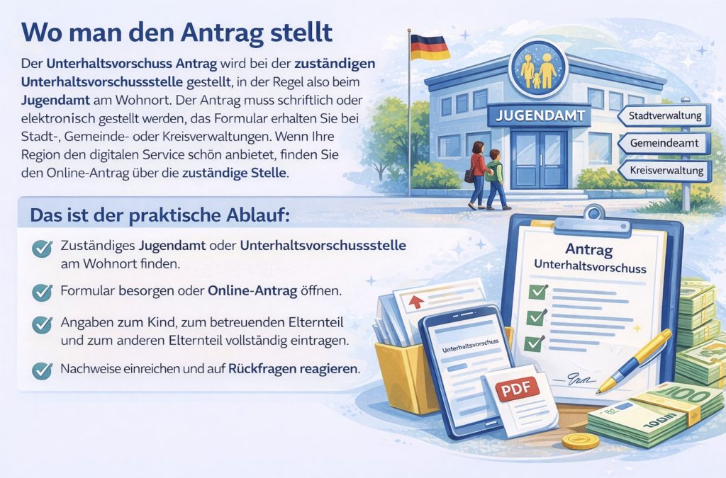Wo man den Antrag stellt
