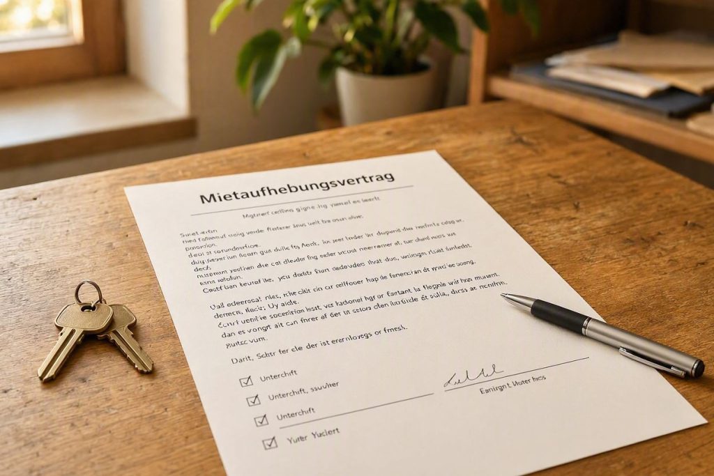 Mietaufhebungsvertrag: Wann er sich lohnt und was hinein muss Mietaufhebungsvertrag: Wann er sich lohnt und was hinein muss