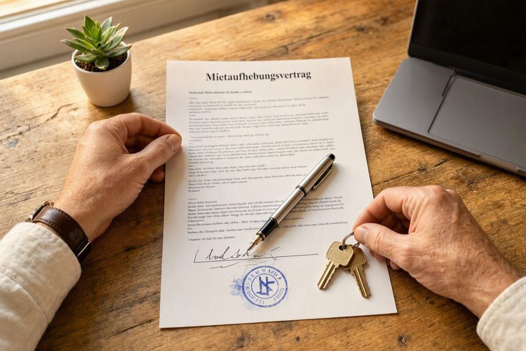 Mietaufhebungsvertrag: Wann er sich lohnt und was hinein muss