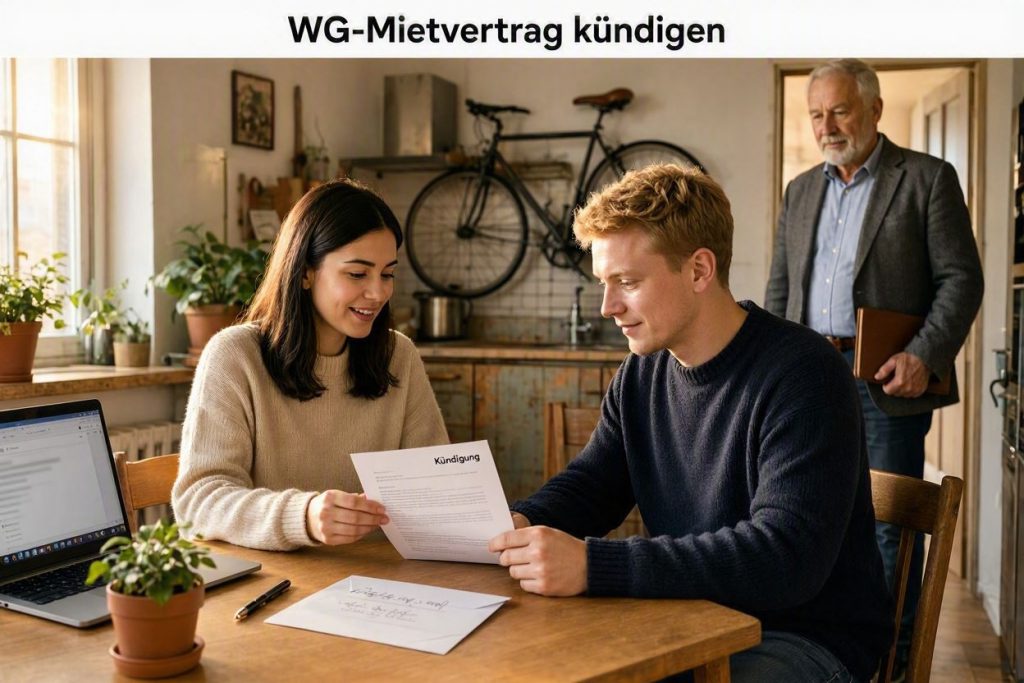 WG-Mietvertrag kündigen: Regeln für Hauptmieter, Mitmieterund Untermieter