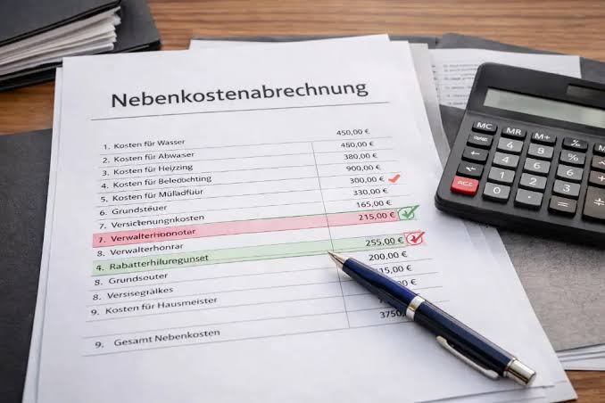 Nicht umlagefähige Nebenkosten: Die Liste, die Mieter kennen sollten