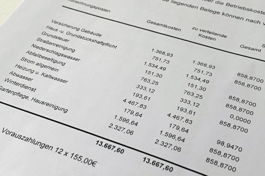 Widerspruch gegen Nebenkostenabrechnung: Muster und Fristen Widerspruch gegen Nebenkostenabrechnung: Muster und Fristen