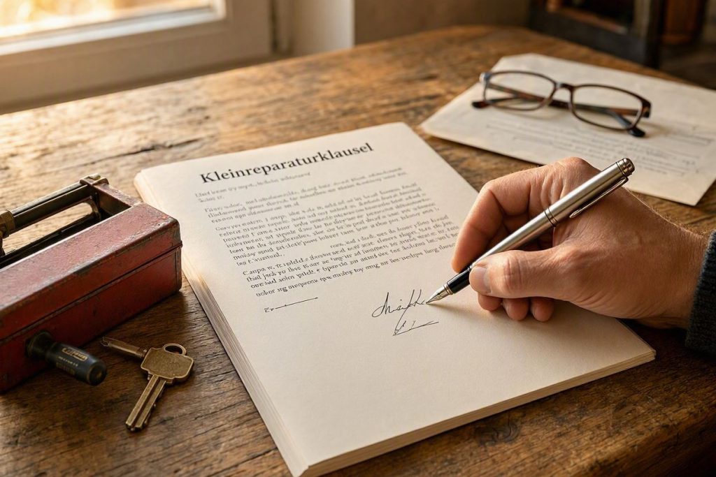 Kleinreparaturklausel: Wann Mieter Reparaturenzahlen müssen