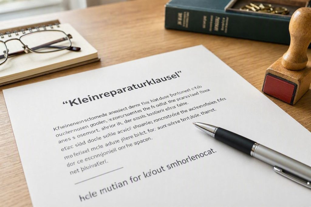 Kleinreparaturklausel: Wann Mieter Reparaturenzahlen müssen