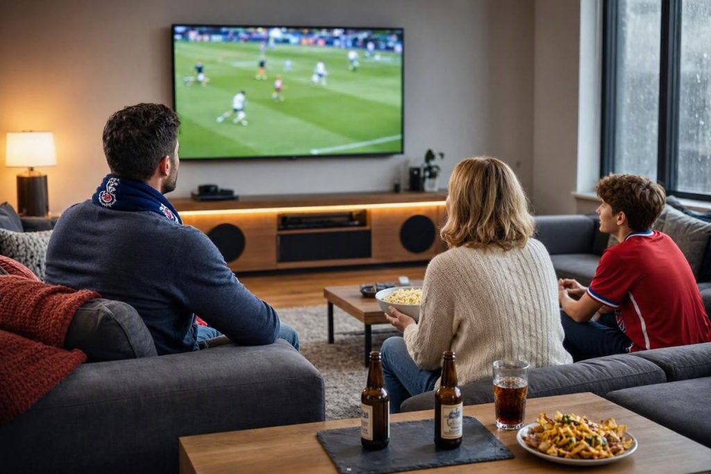 Wie laut darf man beim Fußballschauen in der Wohnung sein?