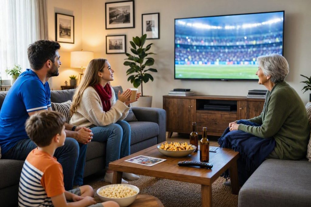 Wie laut darf man beim Fußballschauen in der Wohnung sein?