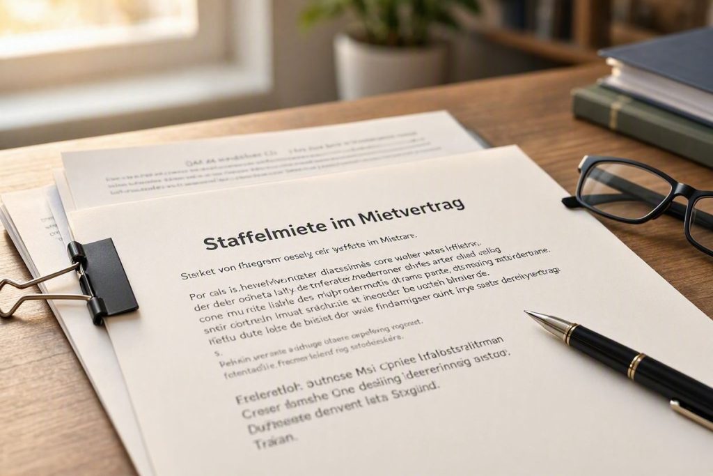 Staffelmiete im Mietvertrag: Vorteile, Risiken und Rechenbeispiele