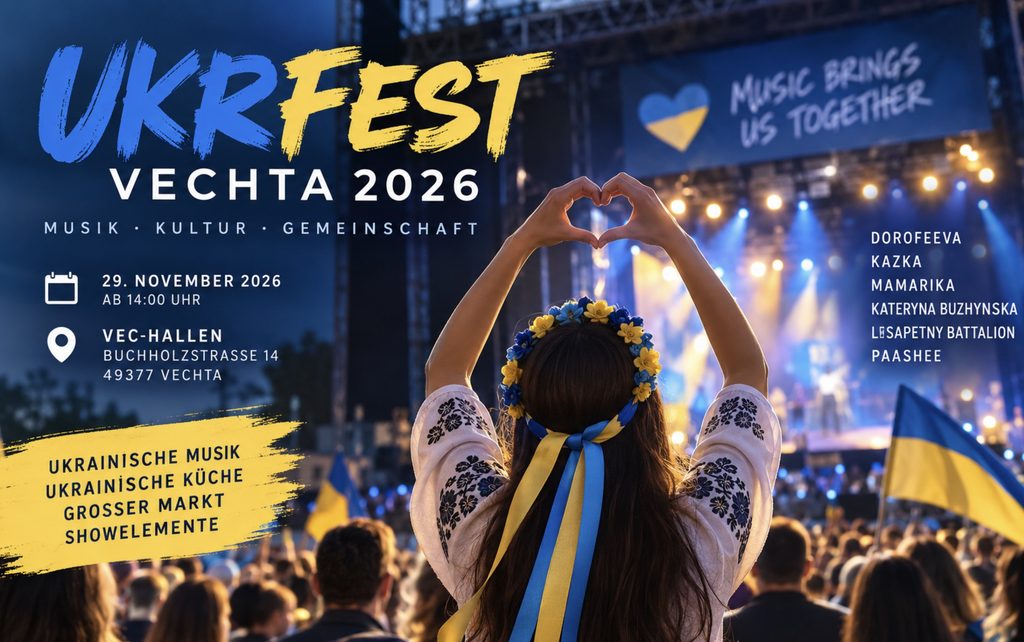 UKRFEST Vechta 2026: Tickets, Programm und Künstler