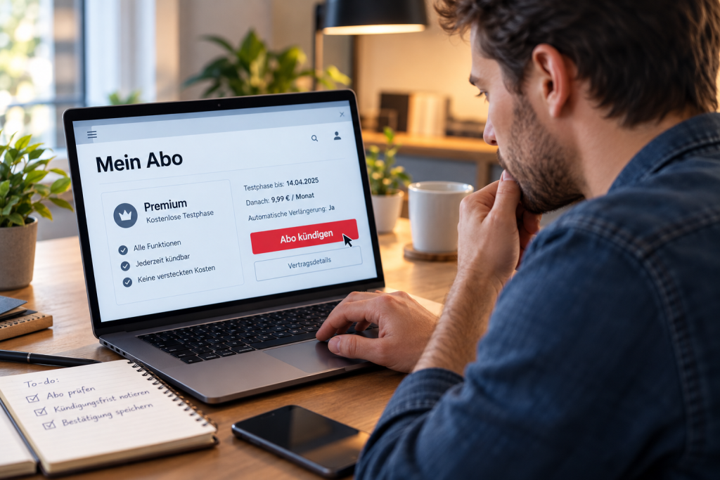 Probeabo kündigen: So verhindern Sie die automatische Verlängerung