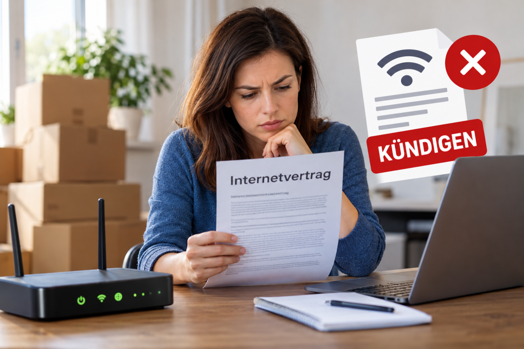 Internetvertrag kündigen: Wann Sonderkündigung möglich ist Internetvertrag kündigen: Wann Sonderkündigung möglich ist