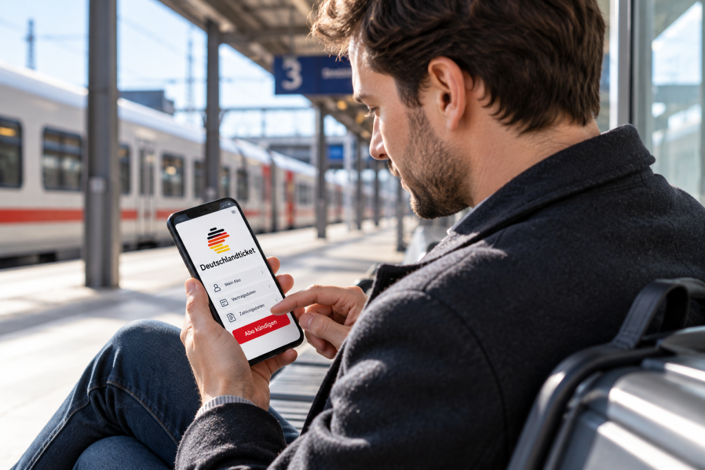 Deutschlandticket kündigen: Bis wann die Kündigung beim Anbieter sein muss Deutschlandticket kündigen: Bis wann die Kündigung beim Anbieter sein muss