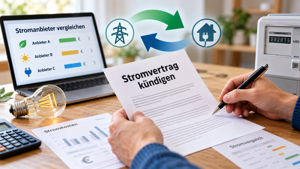 Stromvertrag kündigen und wechseln: So vermeiden Haushalte Kostenfallen