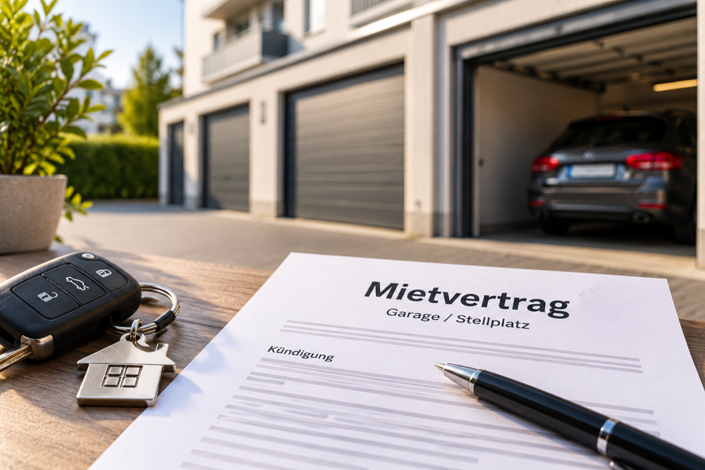 Garage oder Stellplatz kündigen: Welche Fristen gelten?